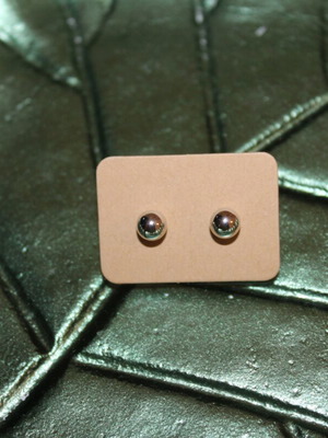 Silver earrings new color