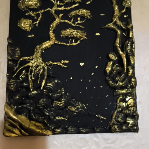 3D canvas painting Zlatna noch new