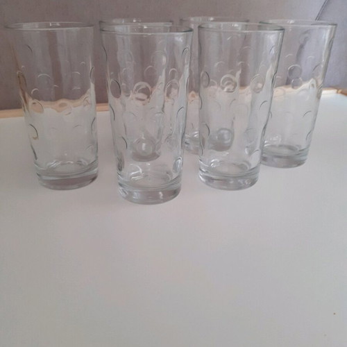 Water glasses like new, set of 6