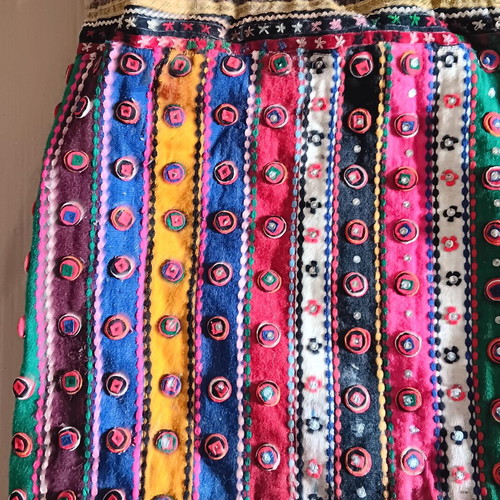 Collectible traditional wool dress used, size 46