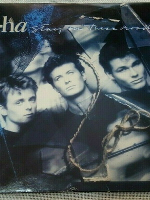 A-ha Stay On These Roads LP μεταχειρισμένο, Ελλάδα 1988