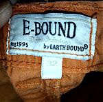  E-Bound Ανδρικό Παντελόνι Chino σε Κανονική Εφαρμογή Πορτοκαλί