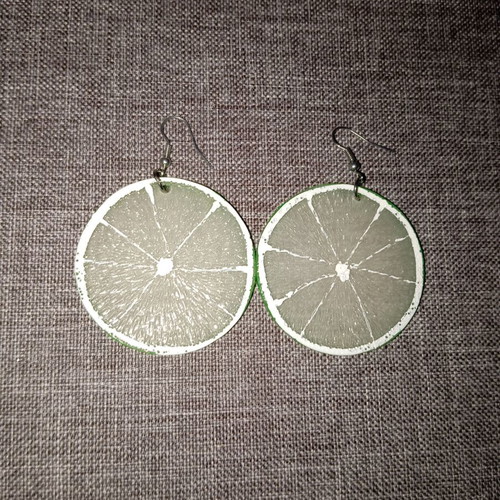Earrings like new, unworn