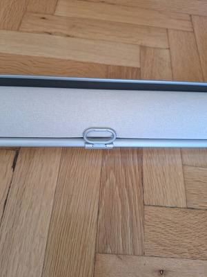IKEA blackout roller blind used, beige, width 123.5 cm