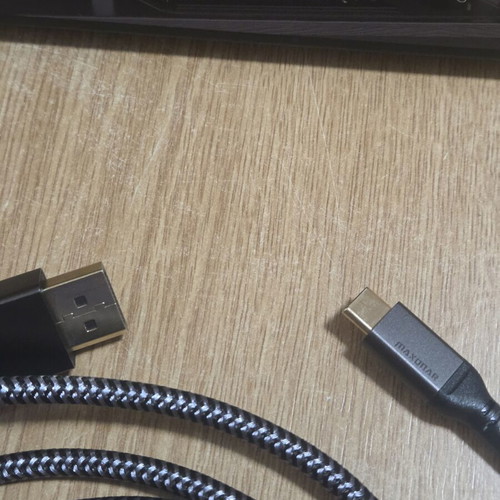 Maxonar USB C to DisplayPort cable new, braided design