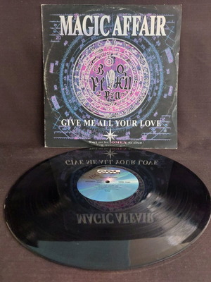 Magic Affair Give Me All Your Love βινύλιο μεταχειρισμένο, ηλεκτρονική