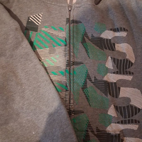 Vans jacket gray like new, size L
