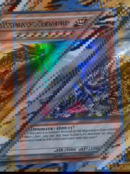 Ultimate Tyranno (Super Rare, Yugioh)
