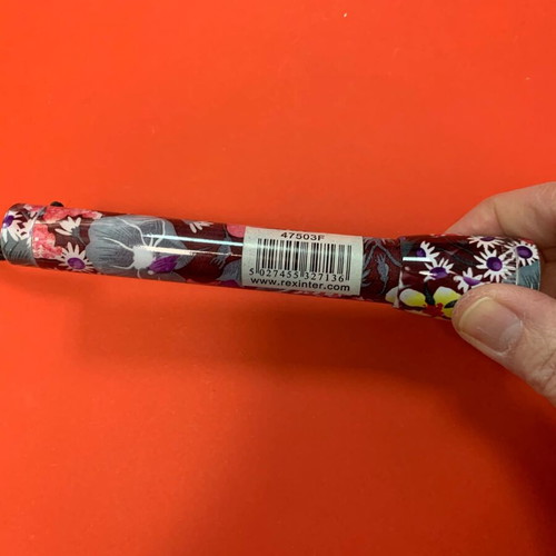 Flashlight with floral design