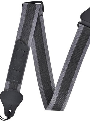 Adjustable woven guitar strap new, compatible with electric and acoustic guitars