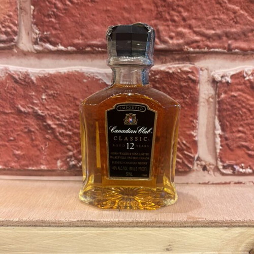 Canadian Club 12yo Classic Whisky miniature 50ml new