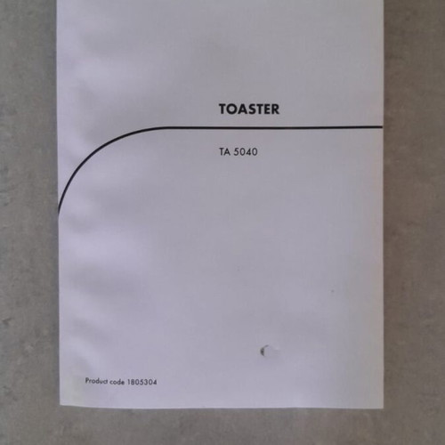 Grundig Toaster TA5040 like new