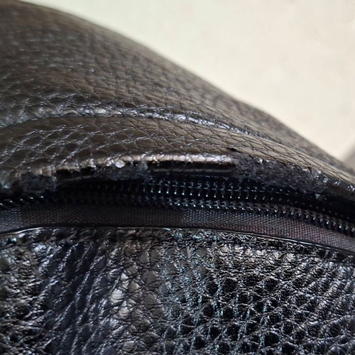 Verde women's backpack black with studs like new