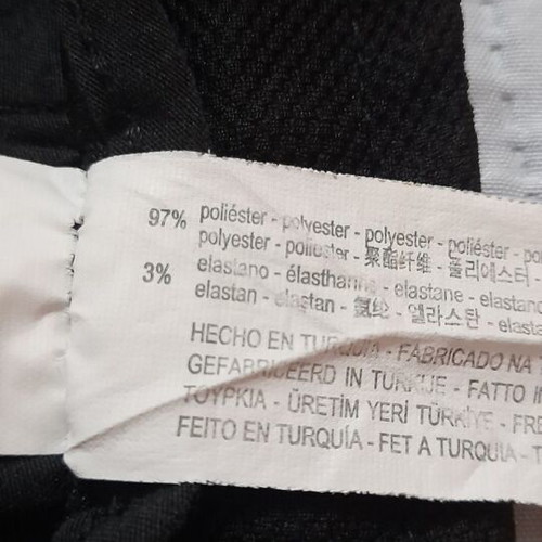 Zara men's black shorts XL new