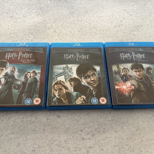 Harry Potter Blu-ray set of 5 discs with English subtitles like new