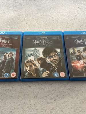 Harry Potter Blu-ray set of 5 discs with English subtitles like new