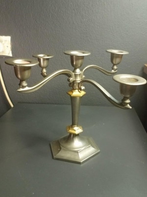 Vintage candle holder used