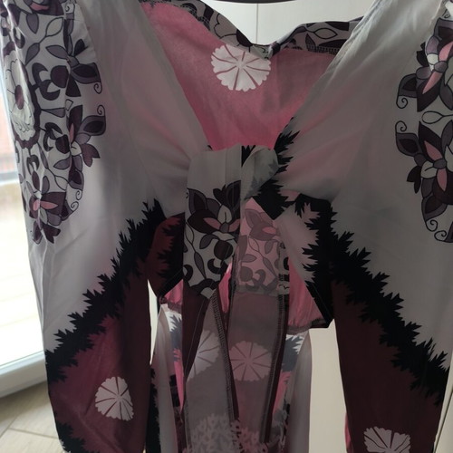 Shein dress like new, white and red, size XXL