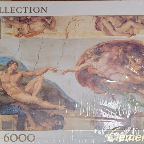 Clementoni 6000 Puzzle New, The Creation of Man