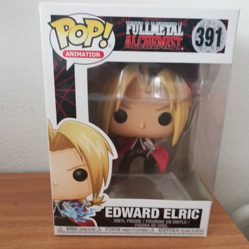Funko POP! Edward Elric Fullmetal Alchemist vinyl figure #391 vaulted