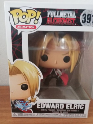 Funko POP! Edward Elric Fullmetal Alchemist vinyl figure #391 vaulted