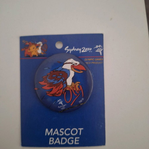 Sydney 2000 Olympics Mascot Badge like new