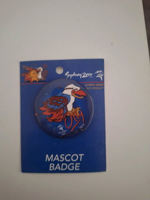Sydney 2000 Olympics Mascot Badge like new