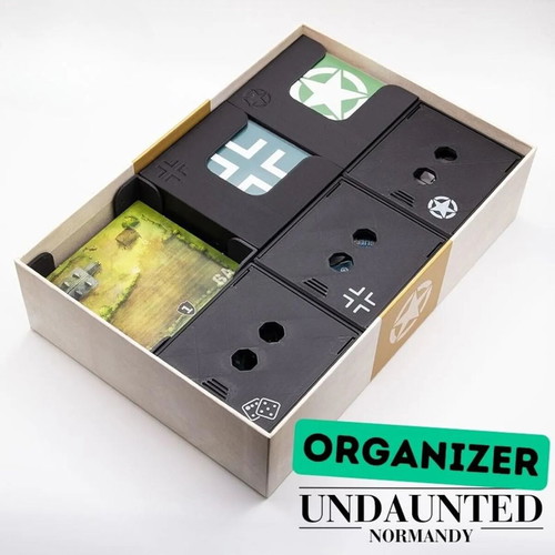 Undaunted Normandy Board Game Organizer new, fits sleeved cards