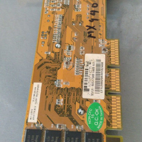 PixelView NVIDIA GeForce4 MX440-SE 64MB AGP graphics card used with TV-Out