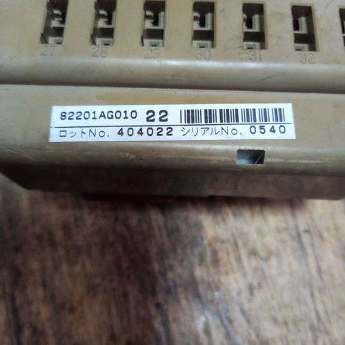 BSI fuse box 82201AG010 Subaru Legacy used