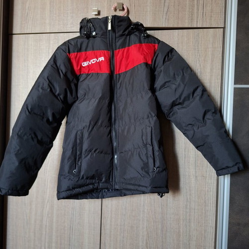 Givova Kids Jacket new, black and red