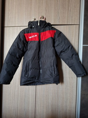 Givova Kids Jacket new, black and red