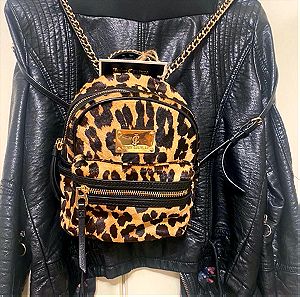 Τσαντα Juicy couture backpack λεοπάρ  23x20x11 ολοκαινουργια