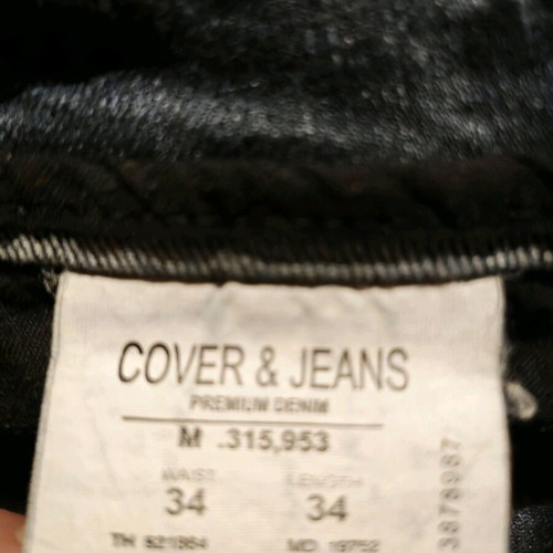 Cover jeans size 34 like new, blue