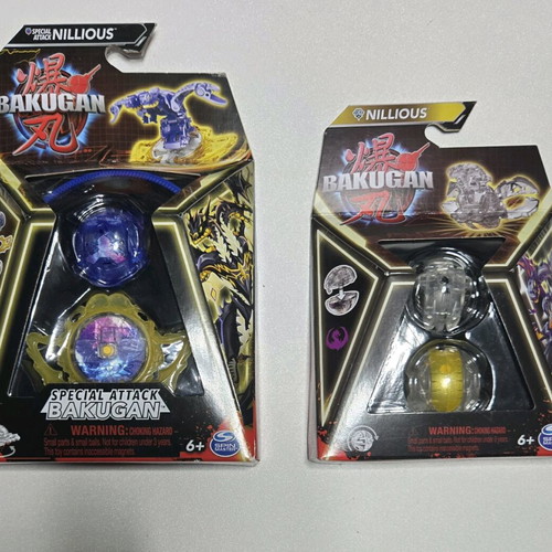 Bakugan Galactic and Diamond Nillious 3.0 new, rare