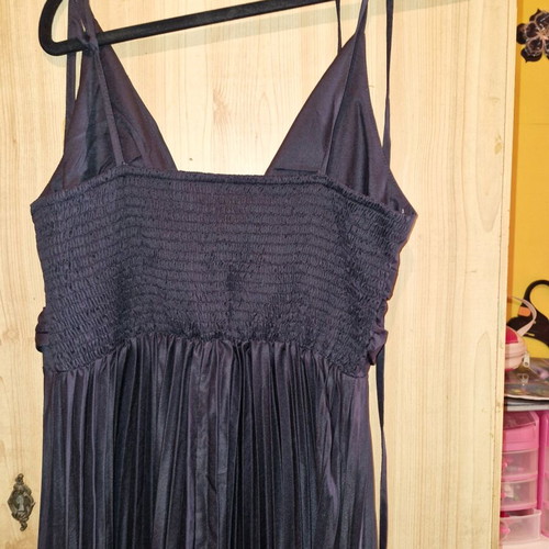 Pleated Ombre Strap Dress new, adjustable straps
