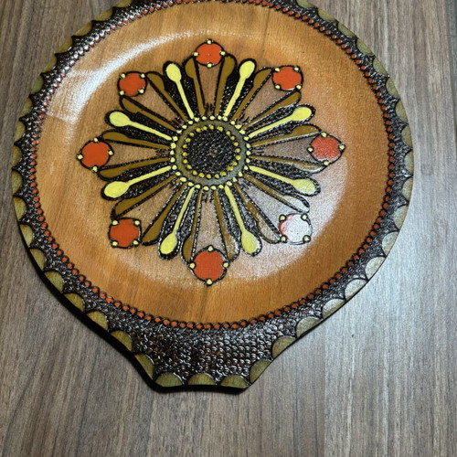 Wooden decorative folk art items from Albania like new