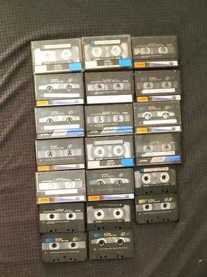 TDK AD AR 20 cassette tapes used, pack