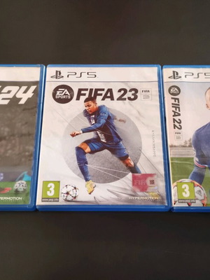 FC24, FIFA 23 и FIFA 22 употребявани за PlayStation 5