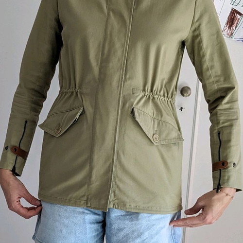 Lacoste safari jacket vintage, used, size S