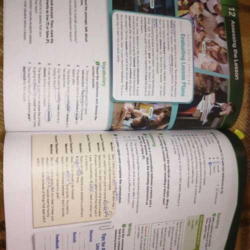 University English book used, lower and senior level