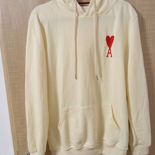 Ami sweatshirt hoodie size M like new, beige