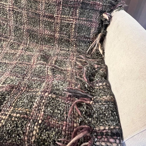 Zara HOME throw like new with beautiful color combinations