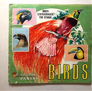 ΑΛΜΠΟΥΜ PANINI BIRDS - ΜΙΚΡΗ ΕΓΚΥΚΛΟΠΑΙΔΕΙΑ ΤΩΝ ΠΤΗΝΩΝ - 1978