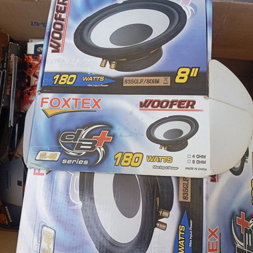 Woofer/Subwoofer 8" Foxtex D&B 835GLF/80H new, 2 pieces