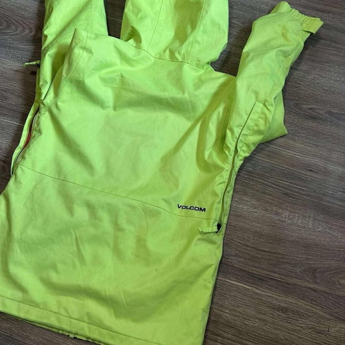 Volcom Elias snowboard jacket used, size M, green
