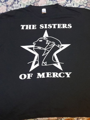 Sisters of Mercy T-shirt unisex medium size like new
