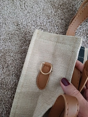 Handbag new, beige