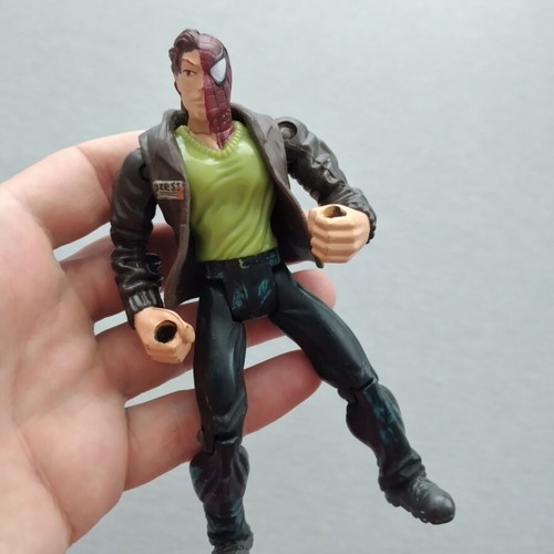Vintage Spider-Man Spider-Sense Peter Parker Action Figure used