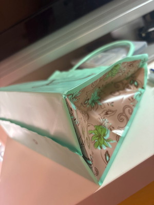 Axel empty plastic gift bag new durable plastic